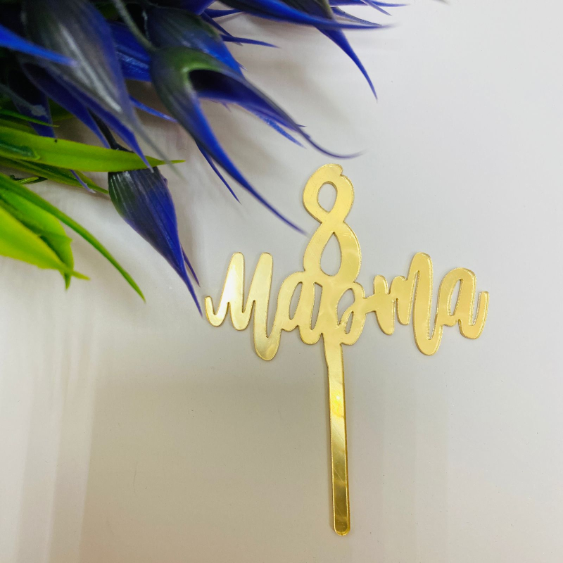 Изображение Мини топпер с 8 марта-101, 7 см (119)